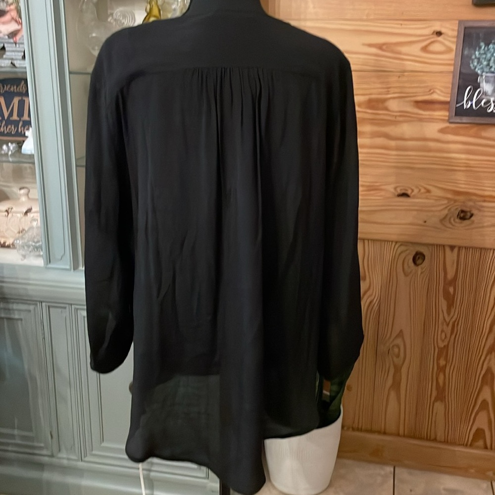 Multiples black xl women’s blouse - Picture 2 of 6